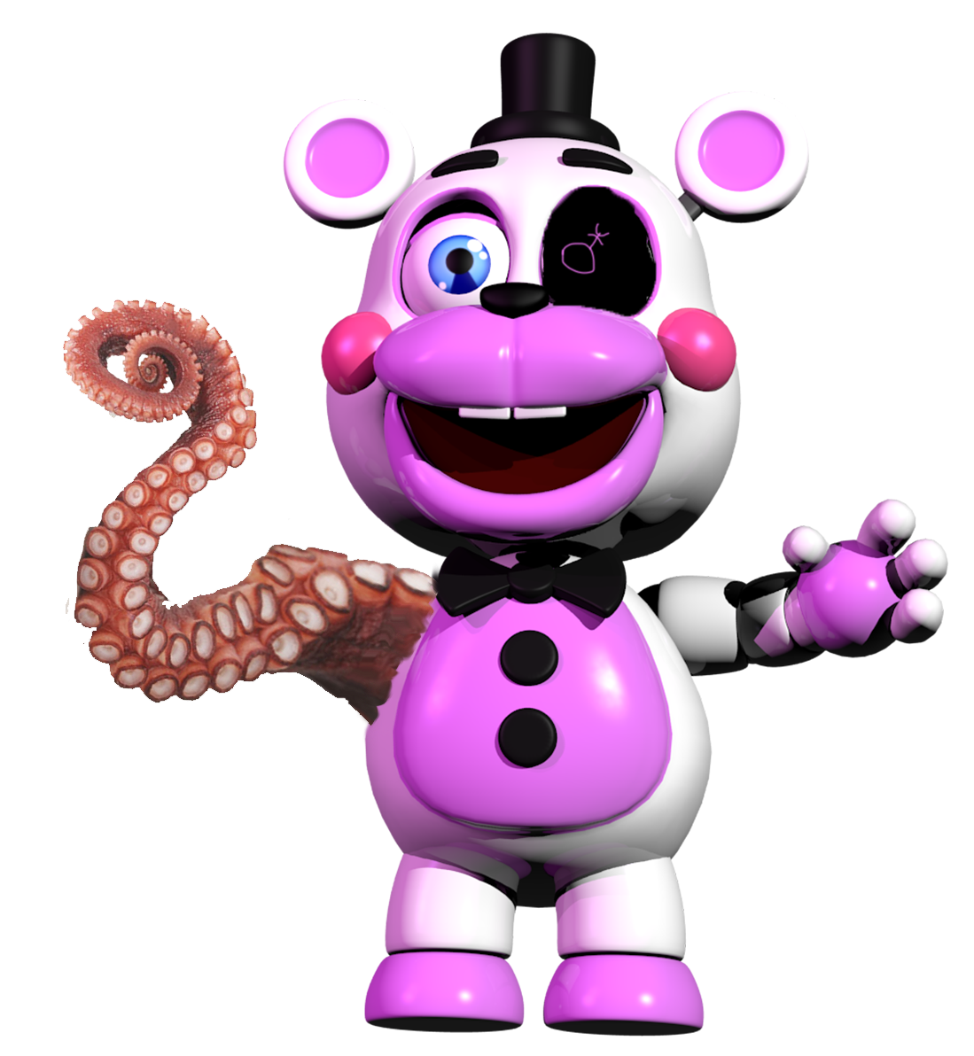 High Quality Cursed Helpy Blank Meme Template
