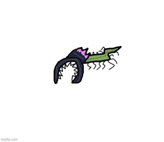 This is the Drymark Parasite (Bio will come tomorrow) | image tagged in drymark parasite | made w/ Imgflip meme maker