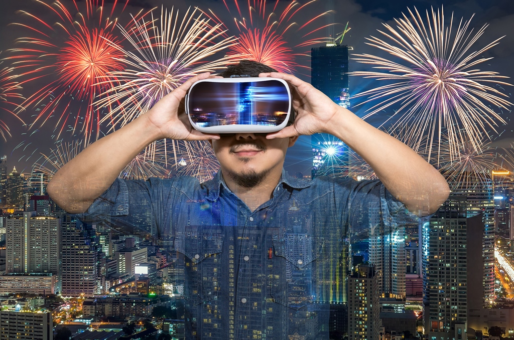 High Quality VR New Year Blank Meme Template