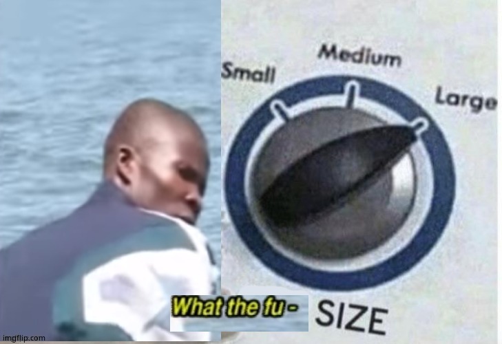 What the fu- size large | image tagged in what the fu- size large | made w/ Imgflip meme maker