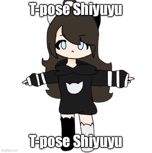 . | T-pose Shiyuyu; T-pose Shiyuyu | image tagged in t-pose shiyuyu | made w/ Imgflip meme maker