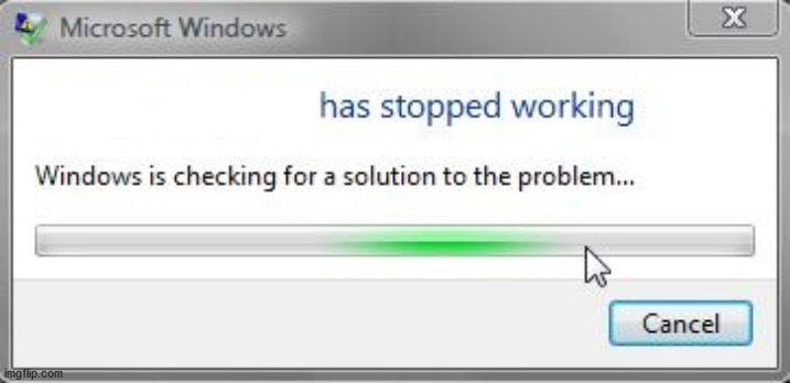 [Words] has stopped working | image tagged in words has stopped working | made w/ Imgflip meme maker