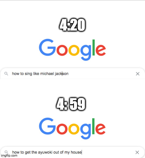 Krazy | 4:20; 4: 59 | image tagged in michael jackson,create,the | made w/ Imgflip meme maker