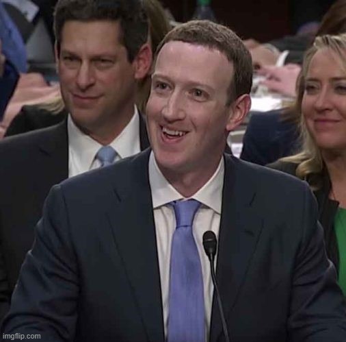 Zucc Confused Smile | image tagged in zucc confused smile | made w/ Imgflip meme maker