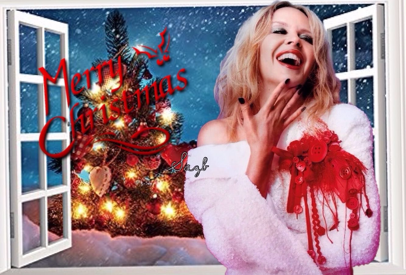 High Quality Kylie Merry Christmas Blank Meme Template