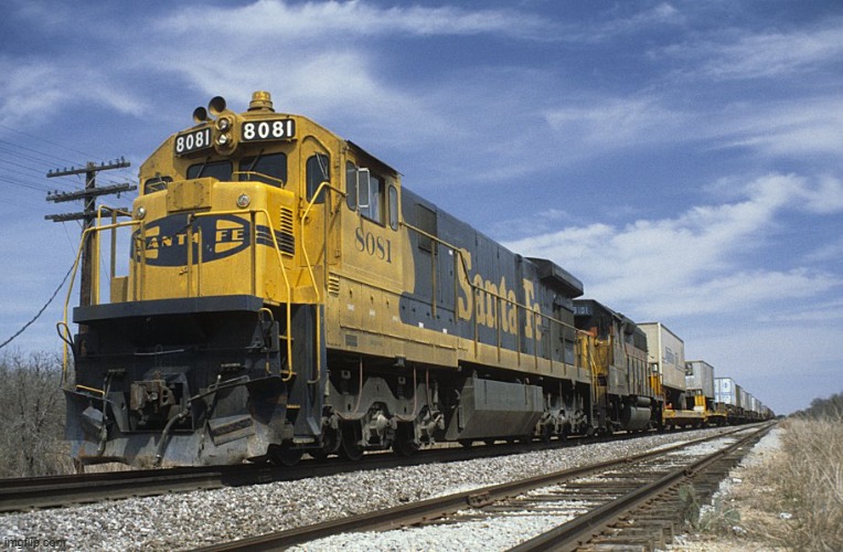 Santa fe train | made w/ Imgflip meme maker