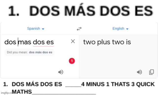 I did this in spanish class | image tagged in memes,spanish | made w/ Imgflip meme maker