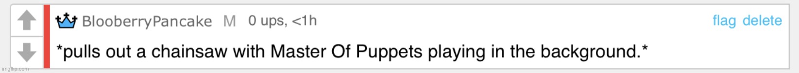 I kinda like this comment. | image tagged in bloopan has snapped | made w/ Imgflip meme maker