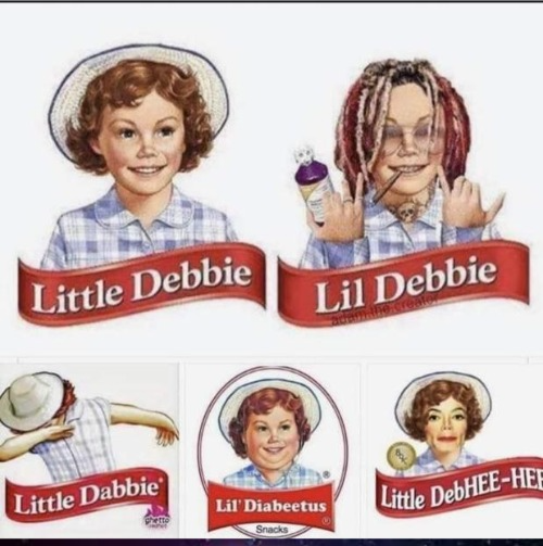 Little Debbie Gangsta Blank Meme Template