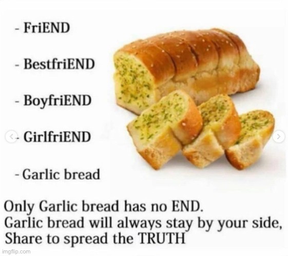 Garlic bread | image tagged in toast,bread,garlic bread | made w/ Imgflip meme maker
