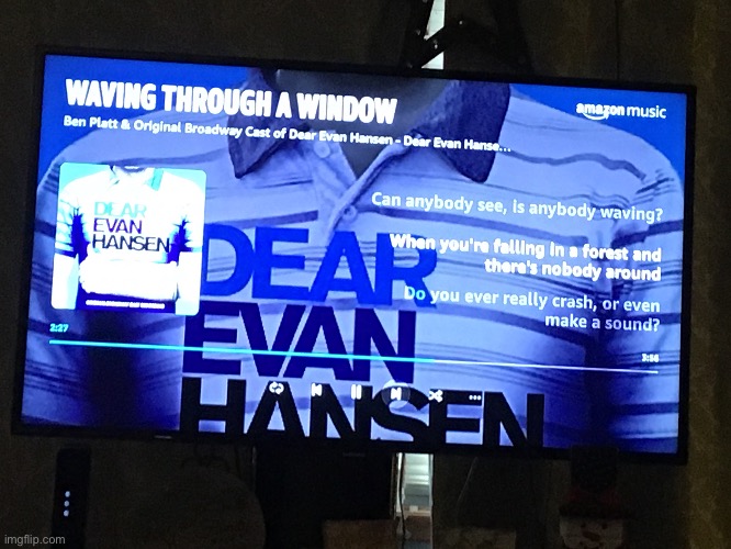 *Dear Evan Hansen intensifies* | image tagged in dear evan hansen,music,socially awesome awkward penguin | made w/ Imgflip meme maker