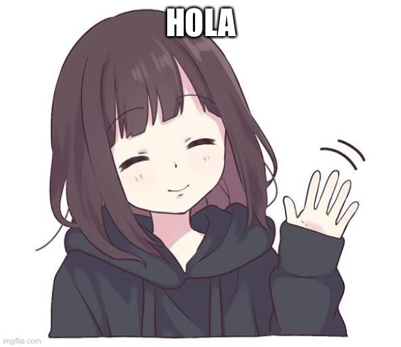 konichiwa | HOLA | image tagged in konichiwa | made w/ Imgflip meme maker