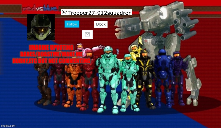 e | IMAGINE UPVOTING DARES/ROASTME/MAKE ME HORNY,ETC BUT NOT COMMENTING | image tagged in t27 announcement | made w/ Imgflip meme maker