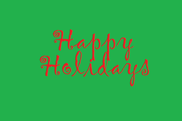 High Quality happy holidays Blank Meme Template