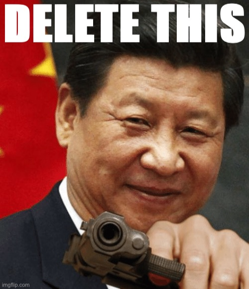 Xi Jinping delete this Blank Meme Template