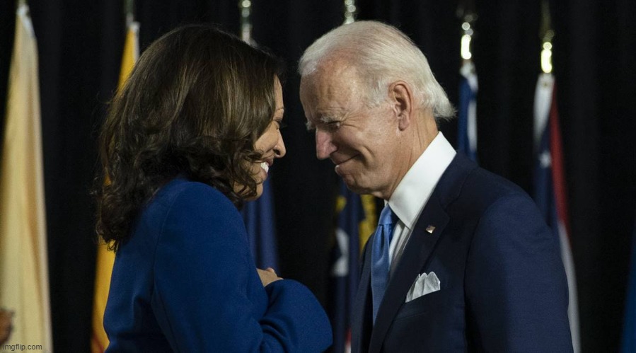 joe and kamala | image tagged in joe and kamala | made w/ Imgflip meme maker