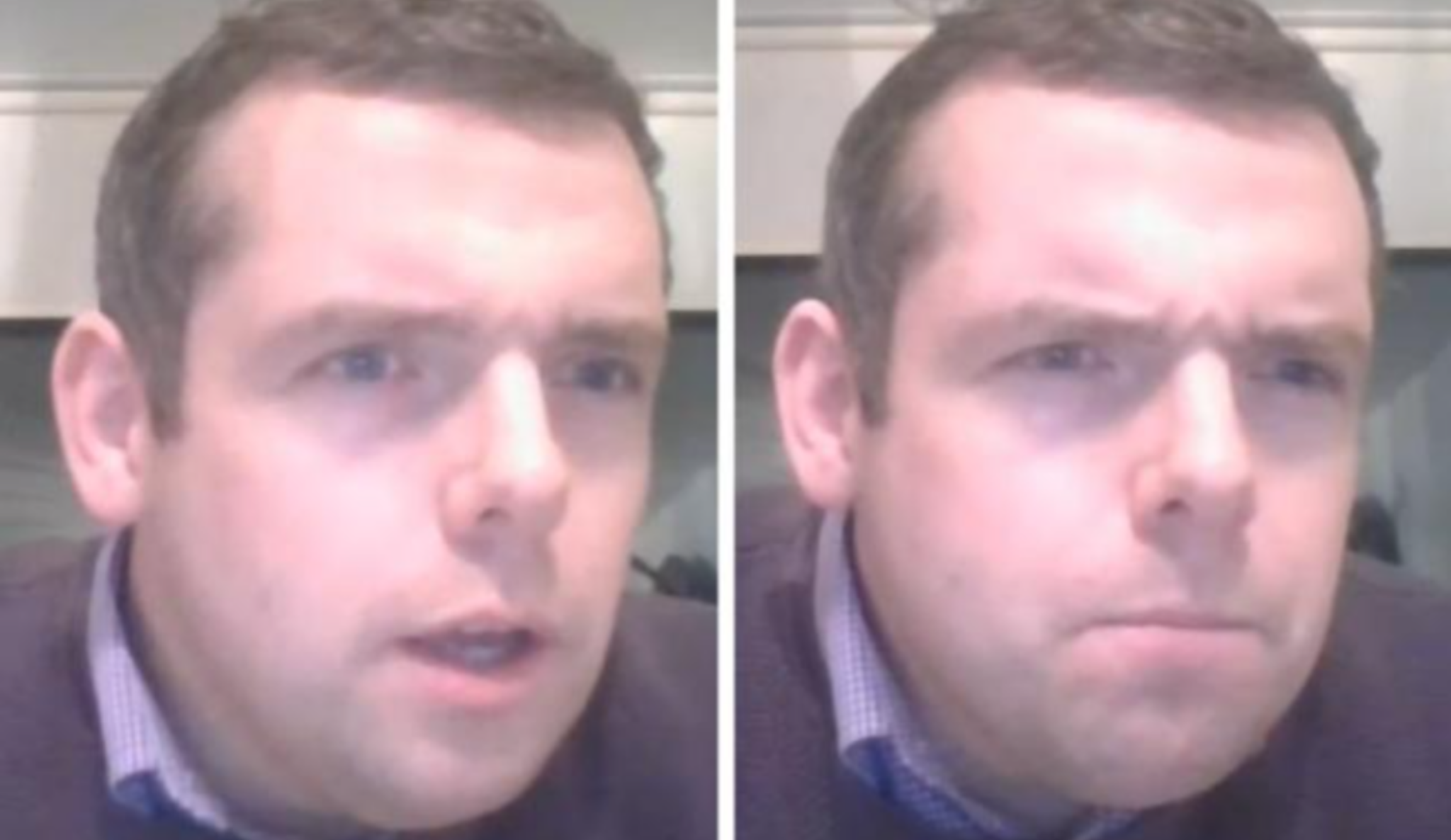 High Quality Douglas Ross Live Blank Meme Template