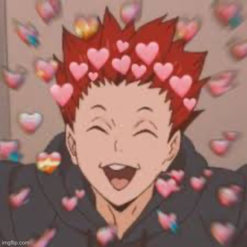 My new picture of things for the lgbtq+ form thing lol | image tagged in tendou satori,yeet the child | made w/ Imgflip meme maker