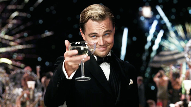High Quality Leonardo DiCaprio toast Great Gadsby Blank Meme Template