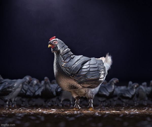 Fighty chicken | made w/ Imgflip meme maker