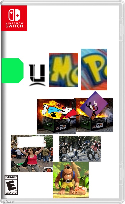 Dump | image tagged in nintendo switch,bab,46 oiram repus | made w/ Imgflip meme maker