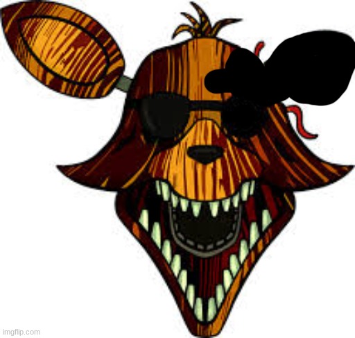 Phantom Foxy | image tagged in phantom foxy | made w/ Imgflip meme maker