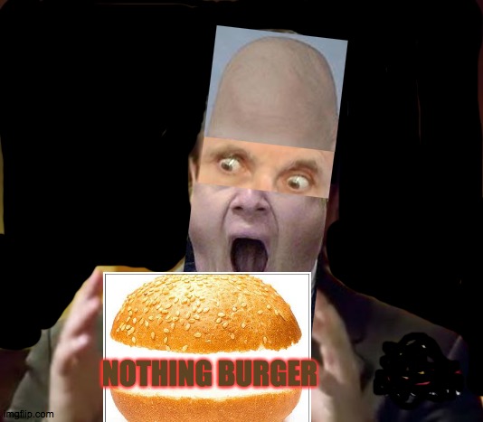 Trump alone at night. | NOTHING BURGER | image tagged in memes,ancient aliens,night time,president,nothing,burger | made w/ Imgflip meme maker