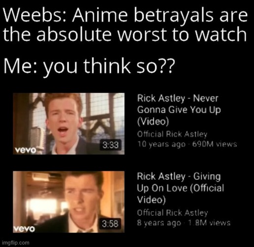 Rick astley...... i trusted you..... | image tagged in rick astley,rick roll,never gonna give you up,memes,fun | made w/ Imgflip meme maker