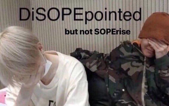 disopepointed but not soperised Blank Meme Template