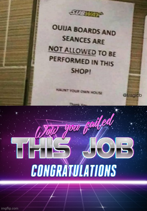 Aw, Come on, Really?! | image tagged in wow you failed this job,you had one job,funny,memes,fails,subway | made w/ Imgflip meme maker