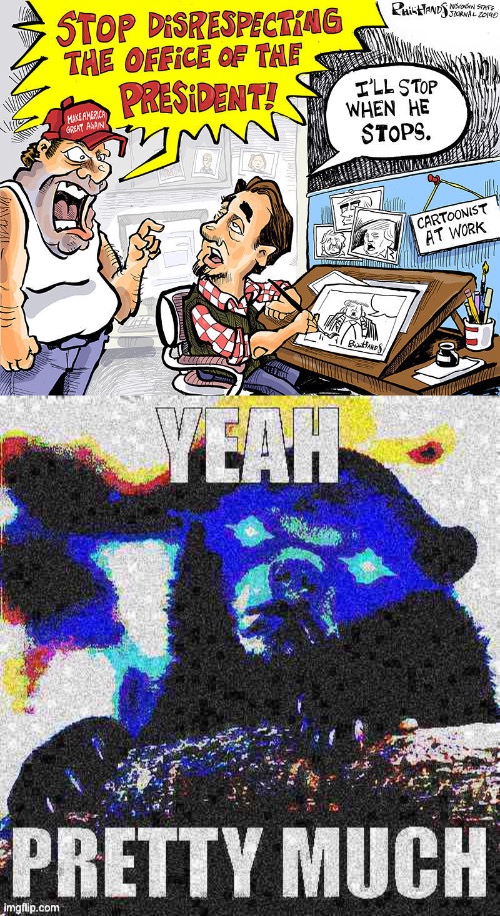 Yeah pretty much confession bear | image tagged in phil hands comic,yeah pretty much confession bear deep-fried 3,deep fried,deep fried hell,confession bear,yup | made w/ Imgflip meme maker