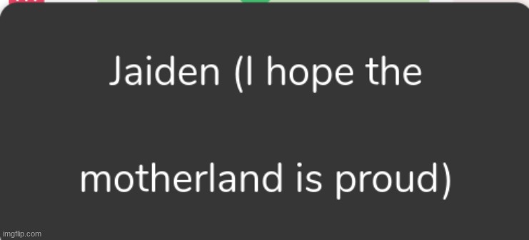 The motherland is so proud of Jaiden, Zero and Vera lmao | made w/ Imgflip meme maker