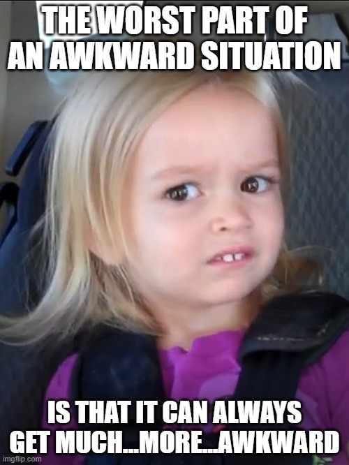 Awkward face meme - Imgflip