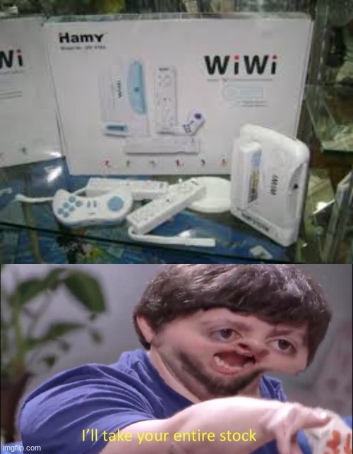 image tagged in fake wii,wat,copied,video games,bruh moment | made w/ Imgflip meme maker