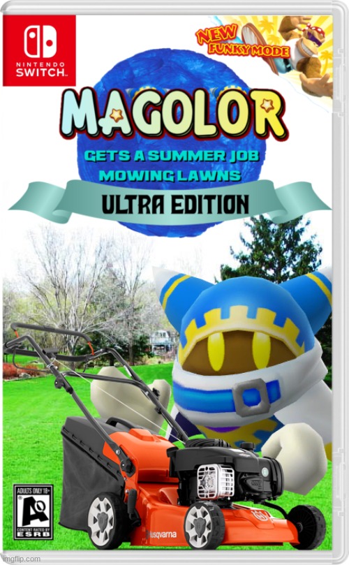 fake switch game | image tagged in magolor | made w/ Imgflip meme maker