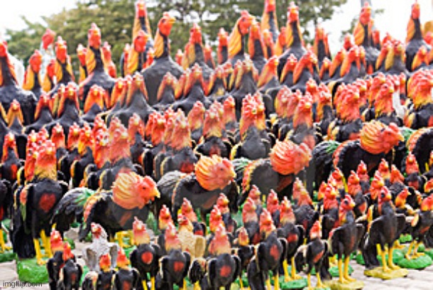 chicken army | image tagged in chicken army | made w/ Imgflip meme maker