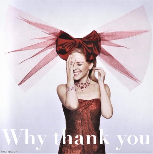Thanks for following, and Merry Christmas. | image tagged in kylie why thank you christmas | made w/ Imgflip meme maker