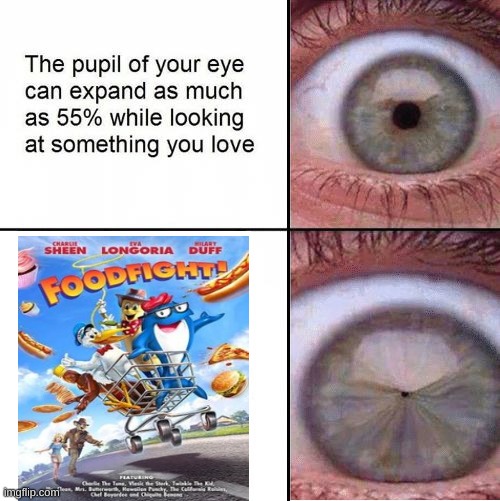 anyone agrees? | image tagged in eye pupil shrinking template | made w/ Imgflip meme maker