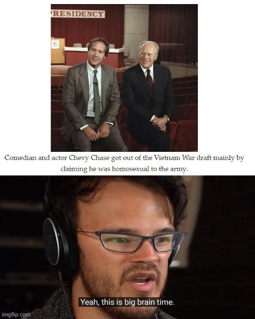 Chevy Chase Draft | image tagged in yeah this is big brain time,memes,funny,draft | made w/ Imgflip meme maker