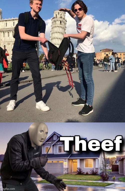 T H E E F | image tagged in theef | made w/ Imgflip meme maker