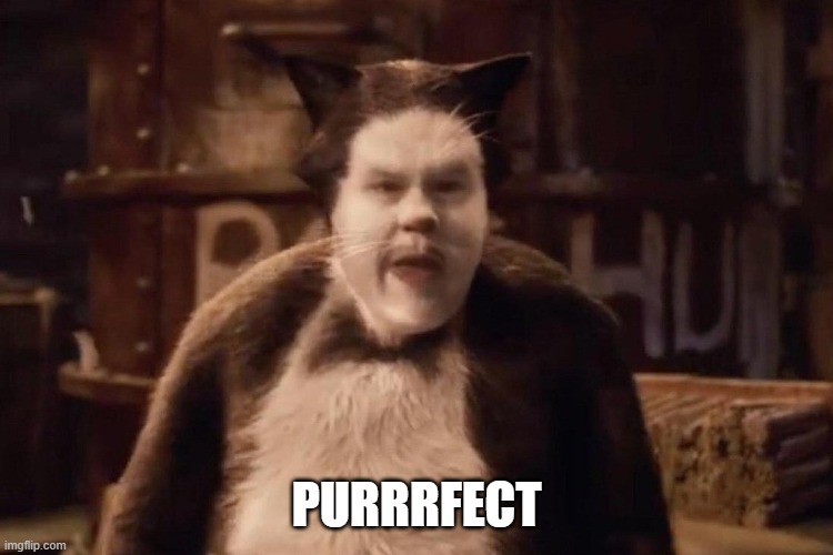 PURRRFECT | made w/ Imgflip meme maker