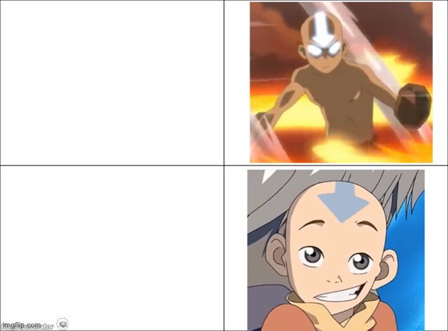 Avatar Aang Blank Meme Template