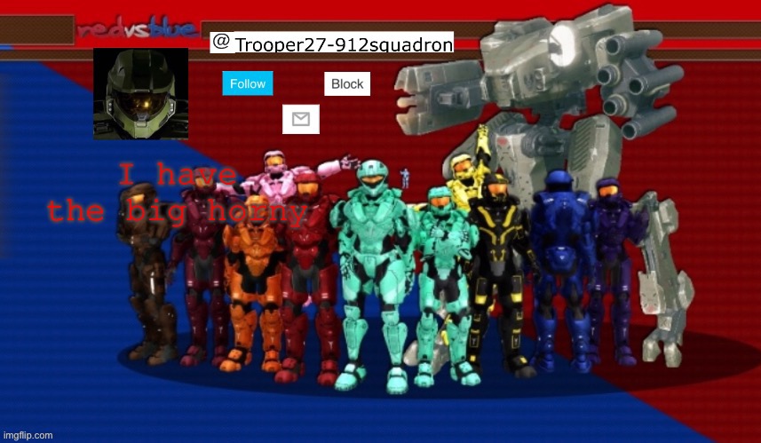 :| | I have the big horny | image tagged in t27 announcement | made w/ Imgflip meme maker