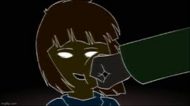 Frisk punching Chara Template- Glitchtale | image tagged in glitchtale,chara,frisk | made w/ Imgflip meme maker