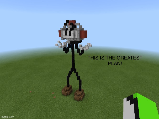I made a Charles (yes you can point out the dream skin I’m using) | image tagged in dream,charles,charles calvin,minecraft,henry stickmin | made w/ Imgflip meme maker