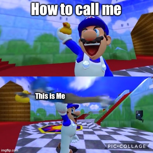 The magic call | How to call me; This is Me | image tagged in smg4 holding up a duck | made w/ Imgflip meme maker