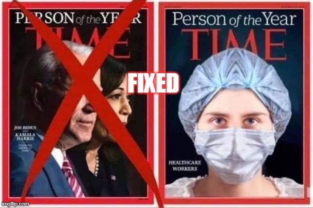 Person of the year Time 2020 | FIXED | image tagged in memes | made w/ Imgflip meme maker