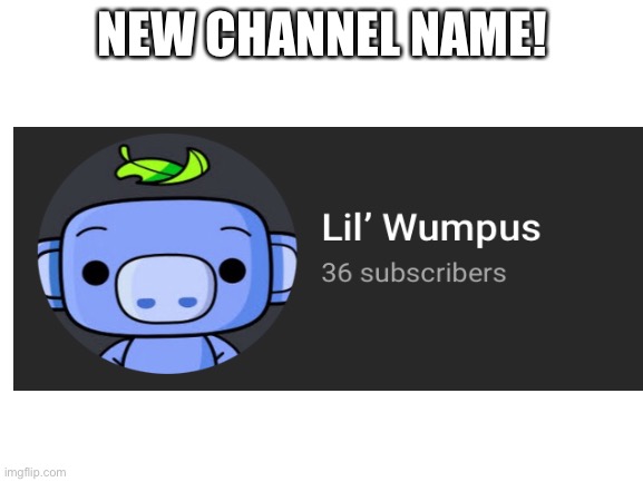 NEW CHANNEL NAME! Still search IcDragonPlayz for it tho! | NEW CHANNEL NAME! | image tagged in new | made w/ Imgflip meme maker