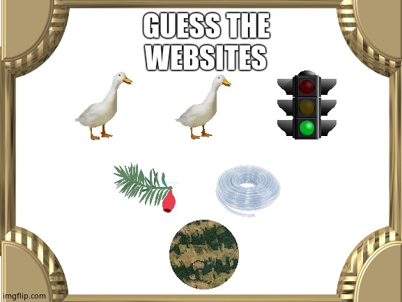Guess the websites | GUESS THE
WEBSITES | image tagged in guess,websites,funny,animals,duck | made w/ Imgflip meme maker
