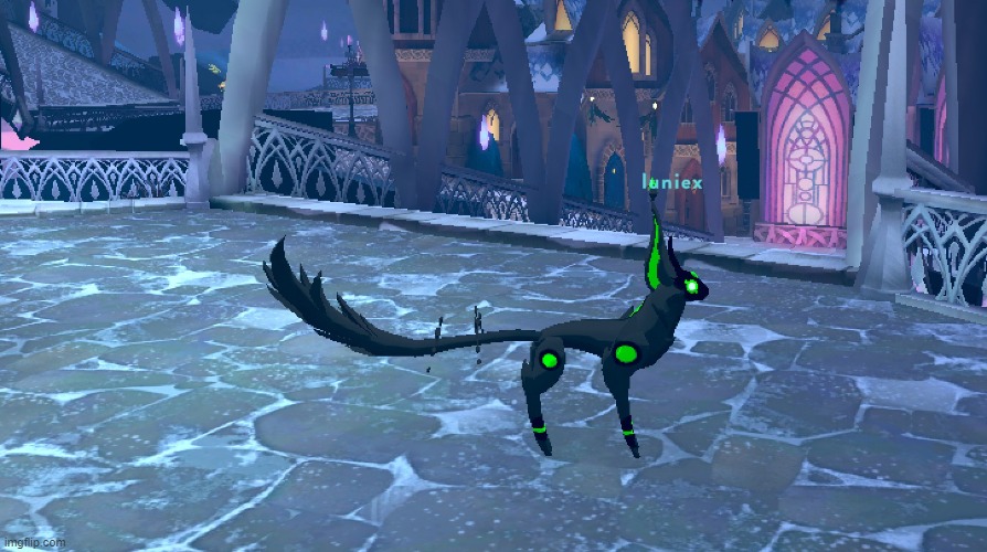 Attempted to recreate protogens in a game called Fer.al | made w/ Imgflip meme maker